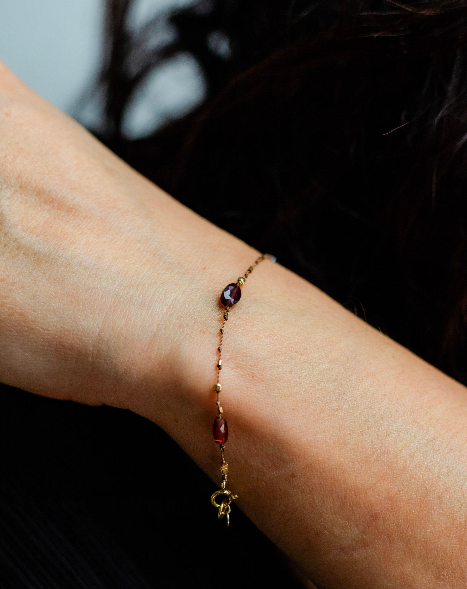 Bracelet Grenat