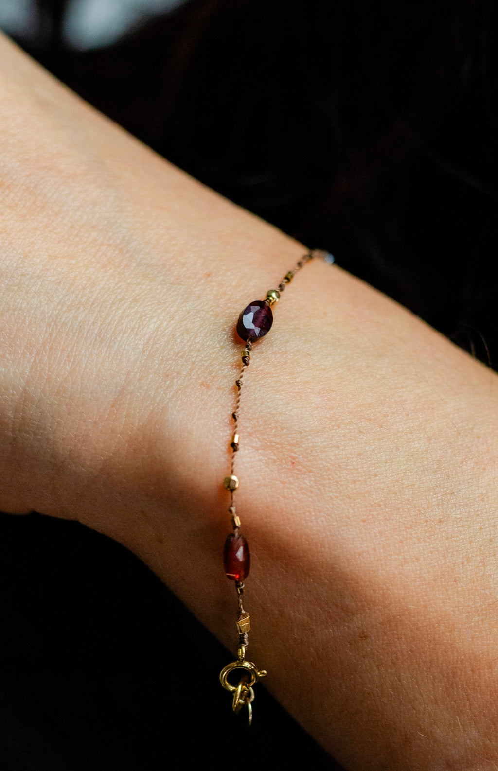 Bracelet Grenat