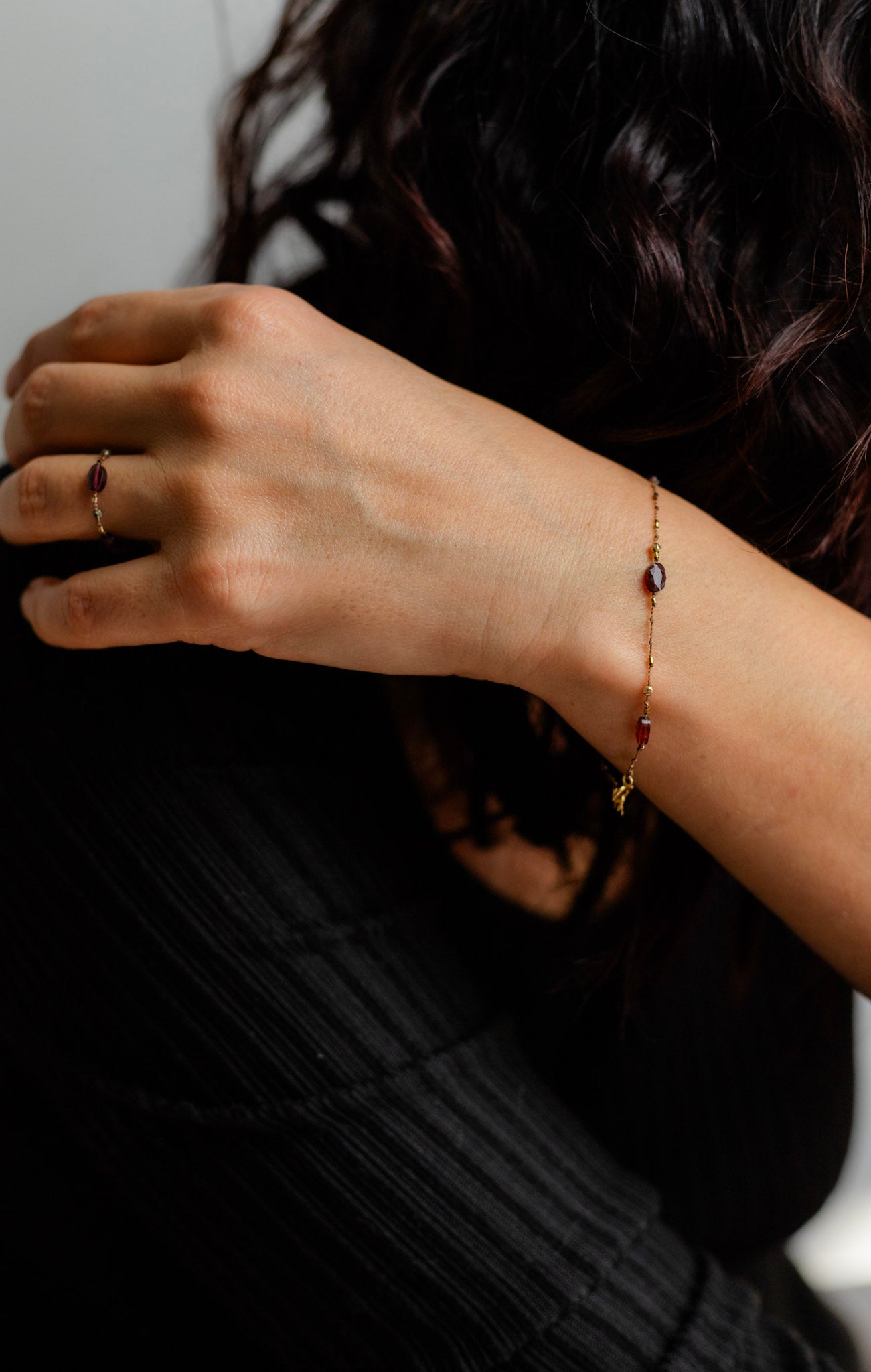 Bracelet Grenat