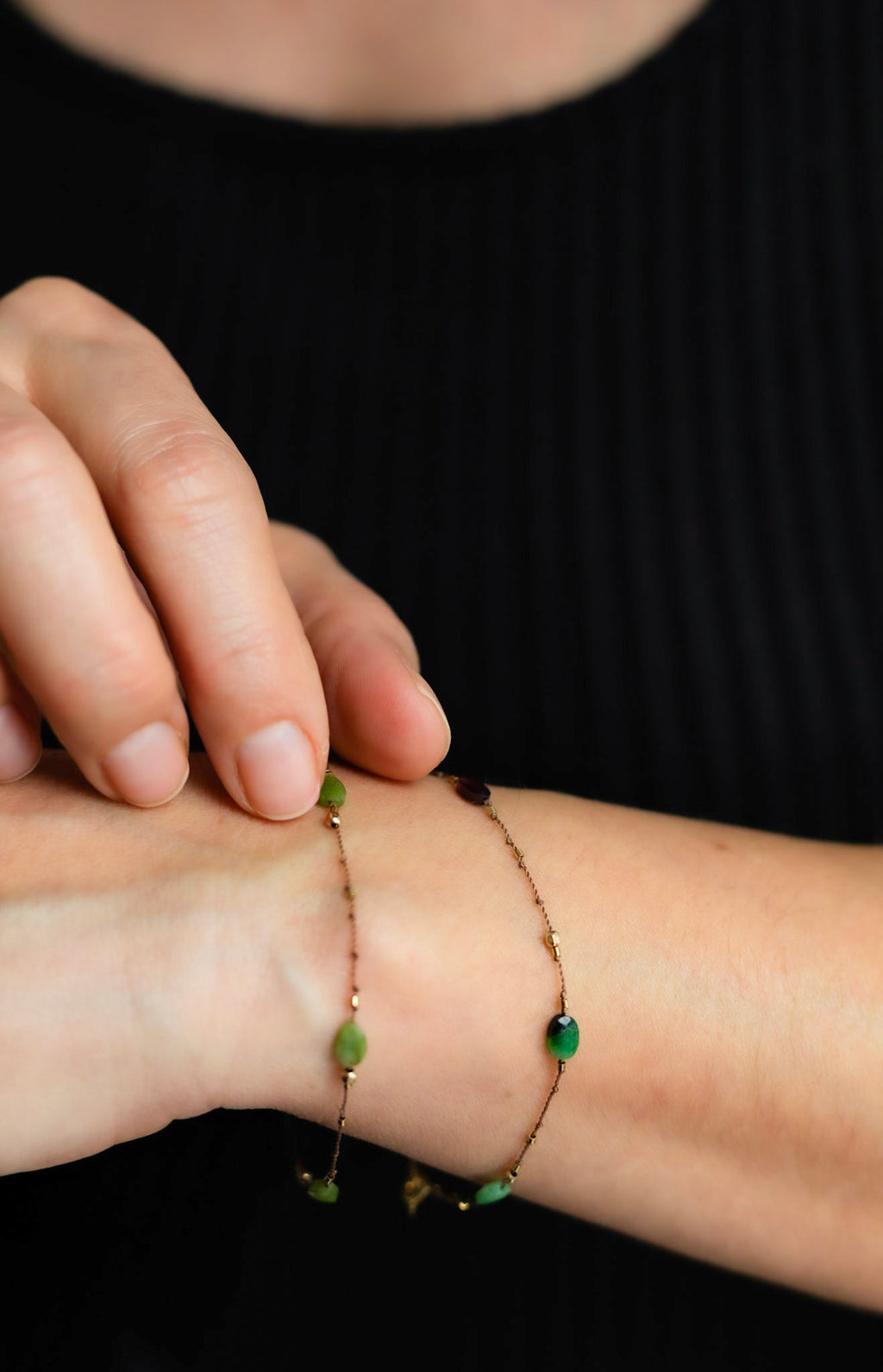 Bracelet Rubis zoisite