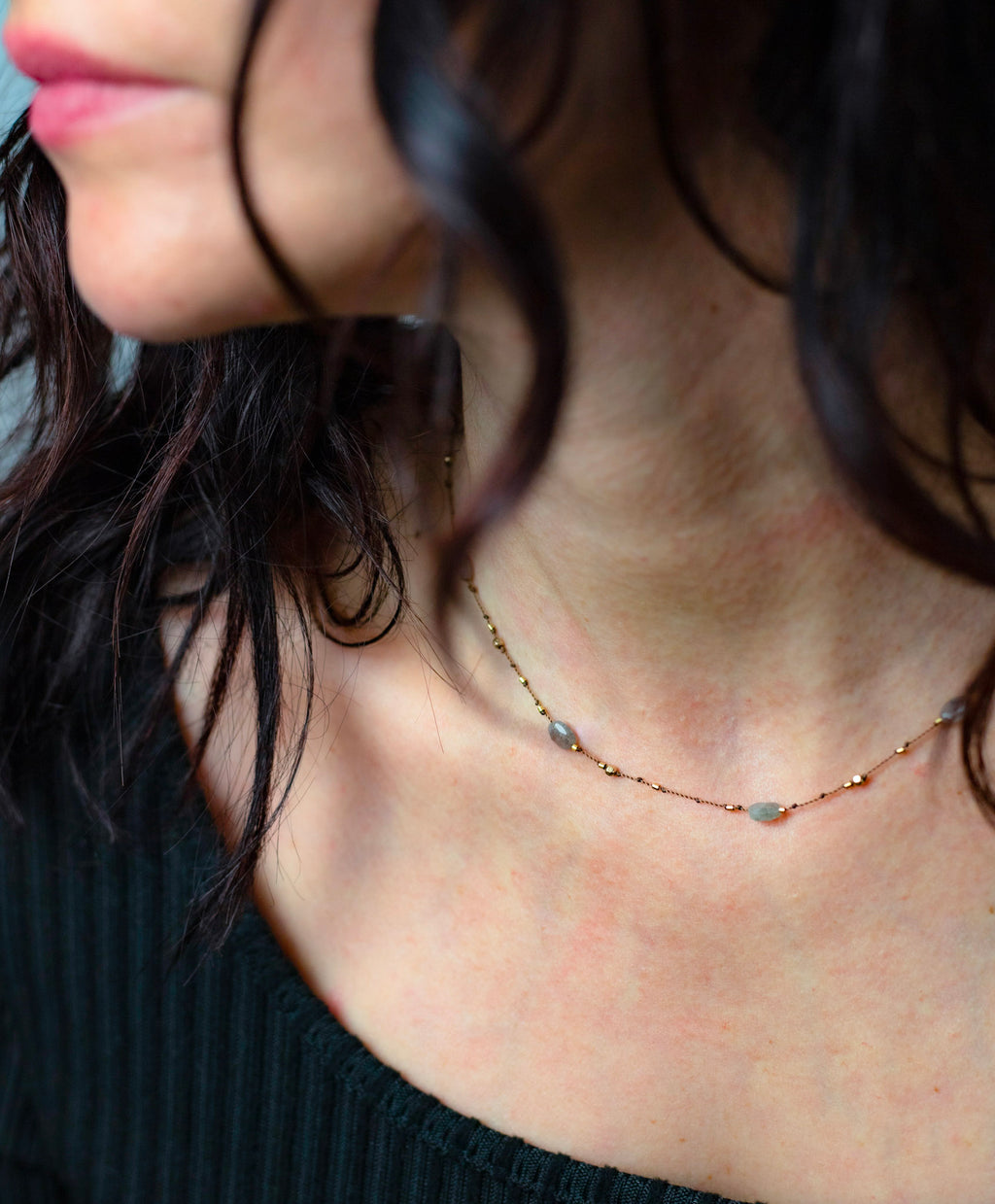 Collier Court Labradorite