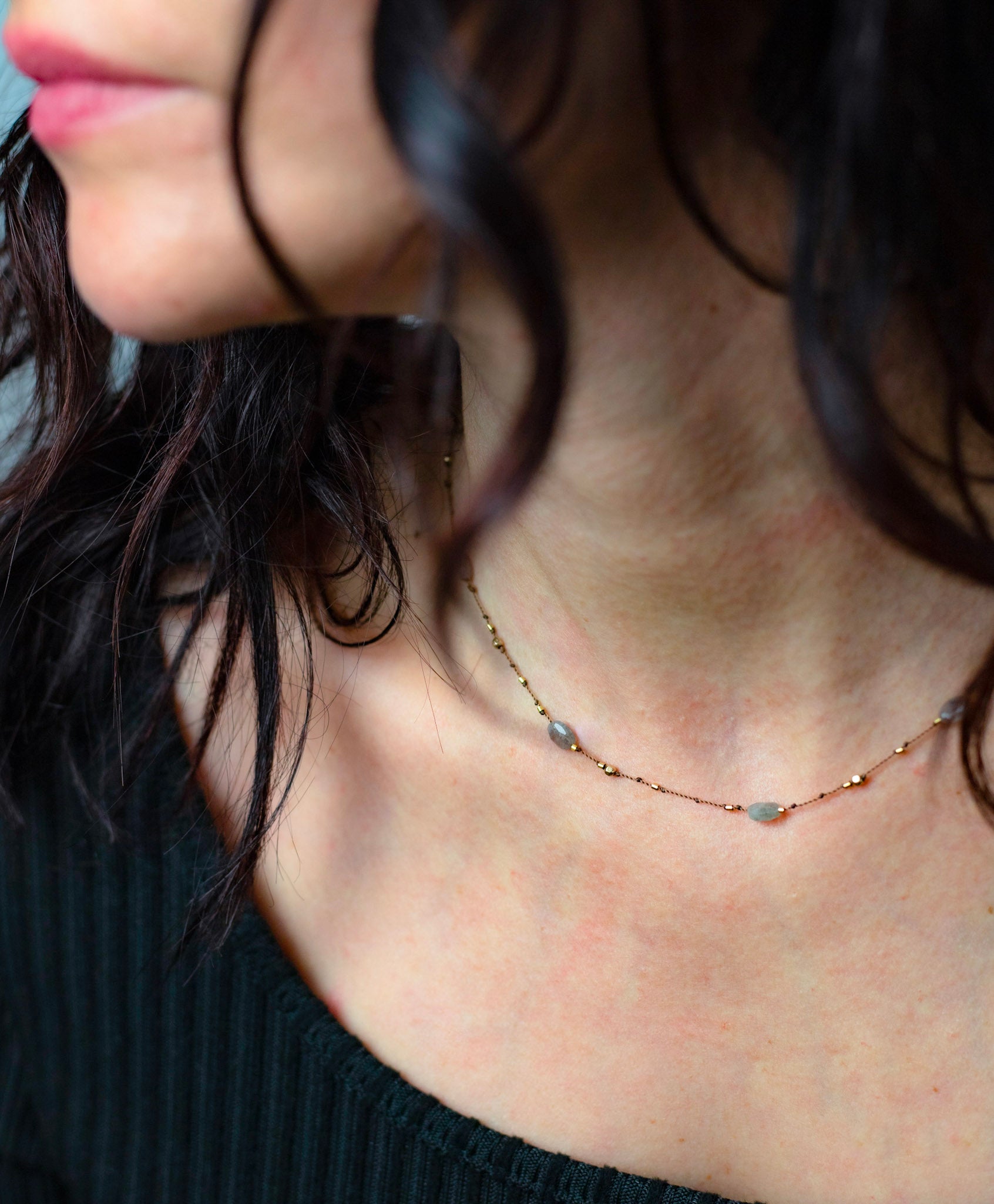 Collier Court Labradorite