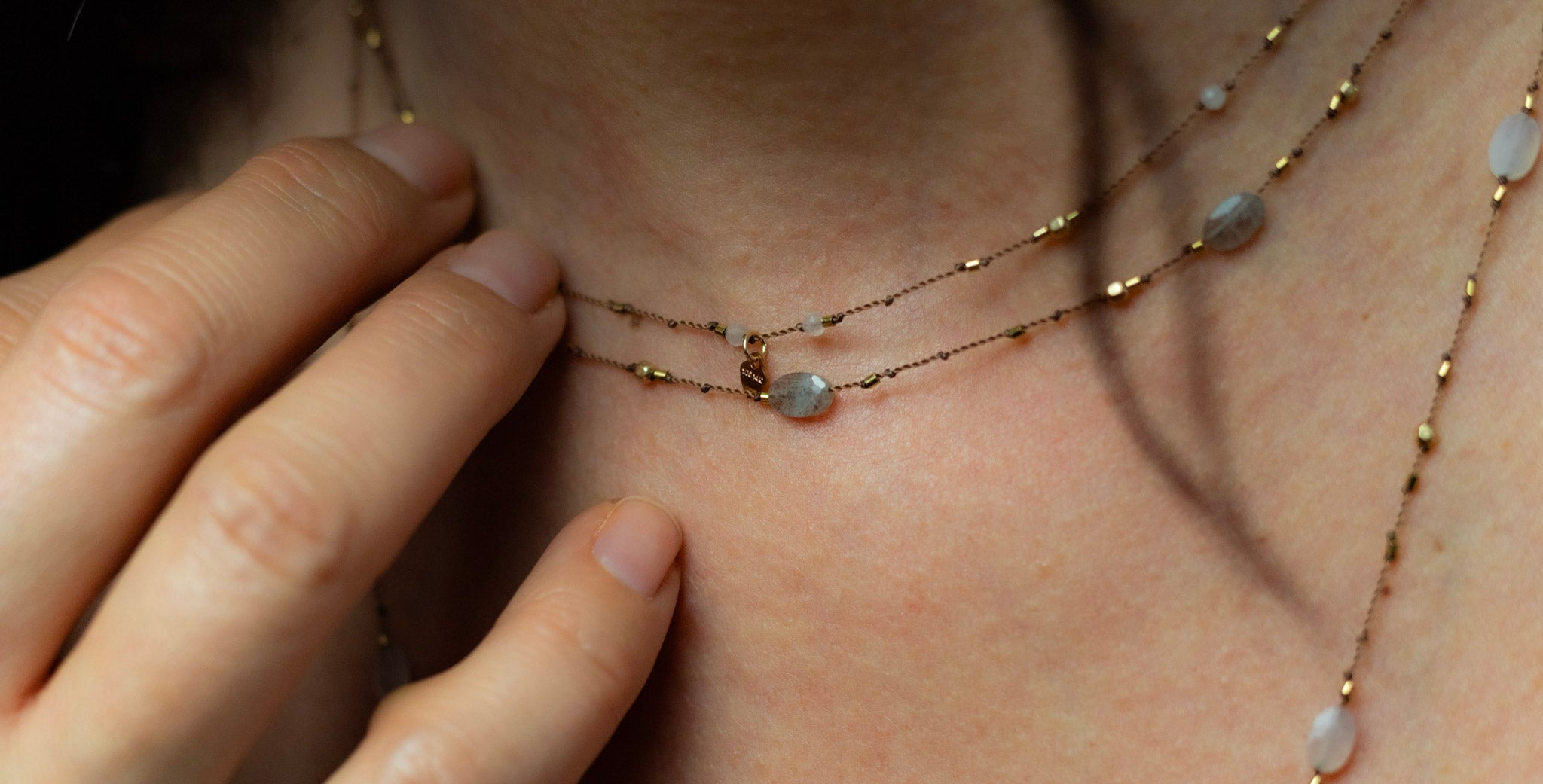 Collier Court Labradorite