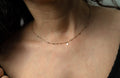 Collier Petit Coeur et Labradorite