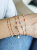 Bracelet Petit Cœur et Rubis