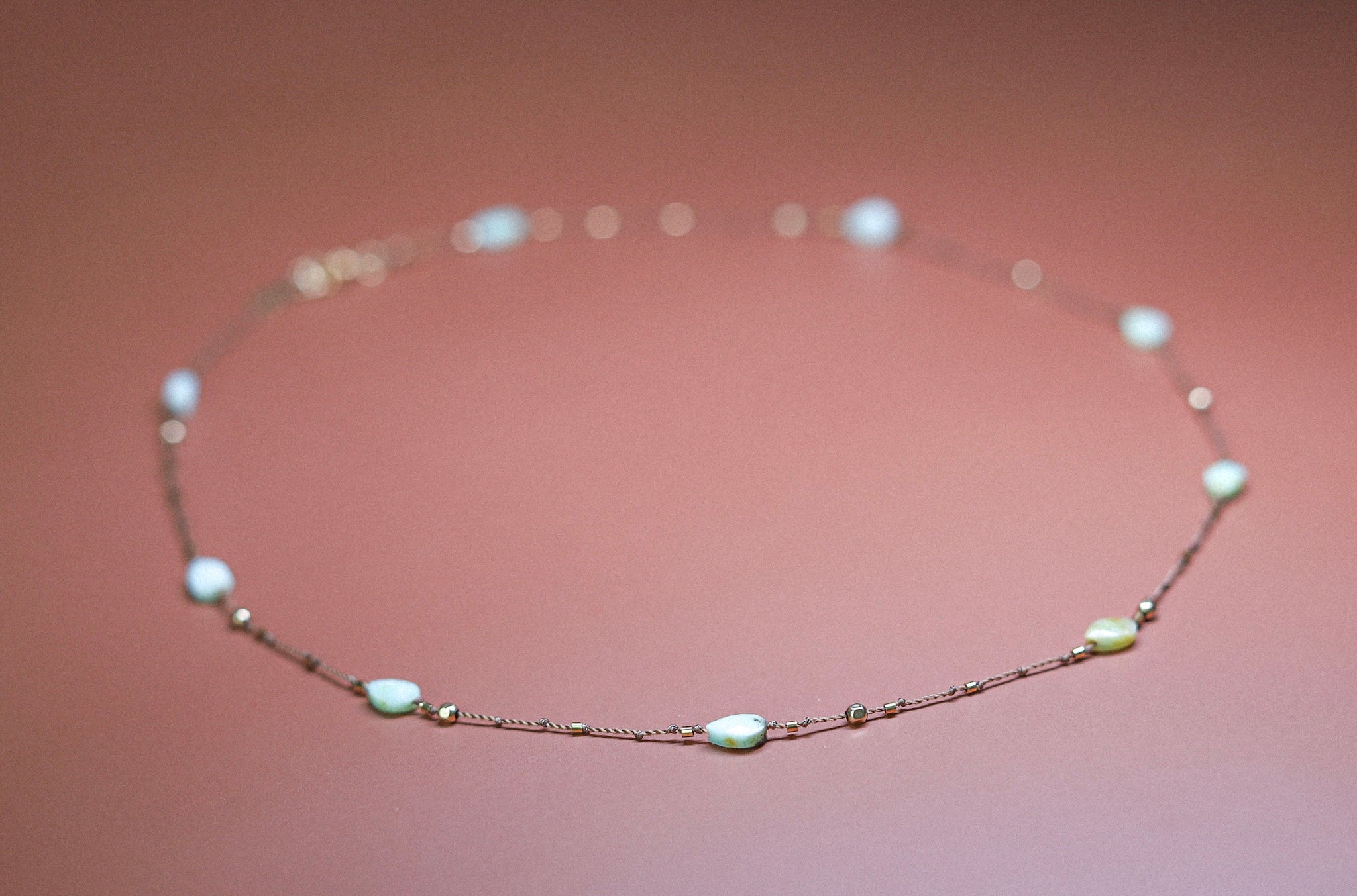 Collier Court  Chrysoprase