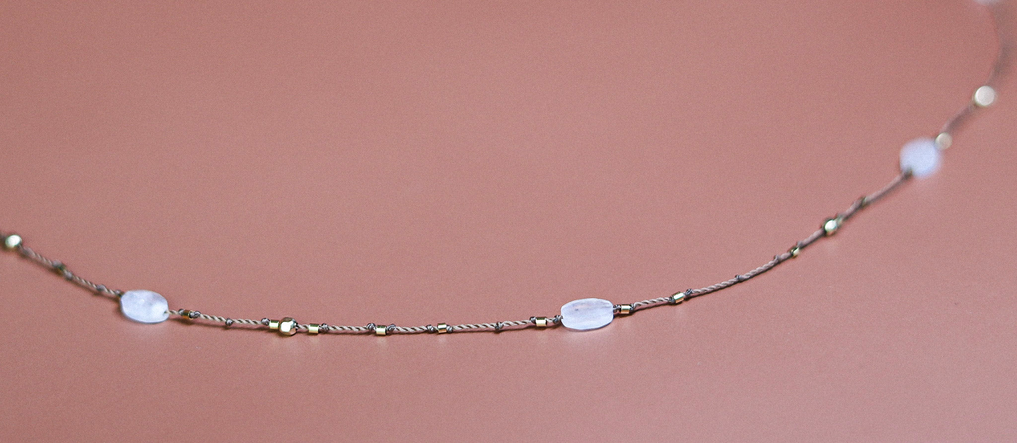 Collier Long  Pierre de Lune