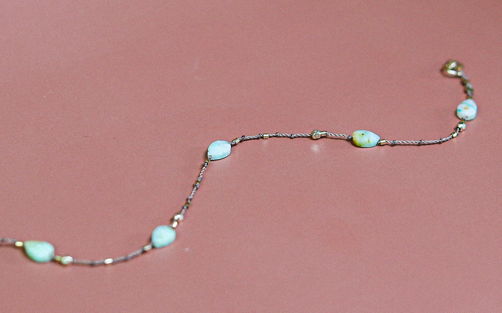 Collier Court  Chrysoprase