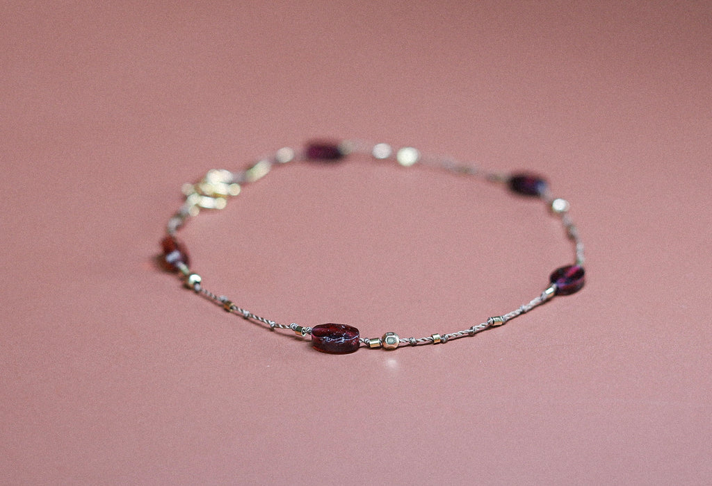 Bracelet Grenat