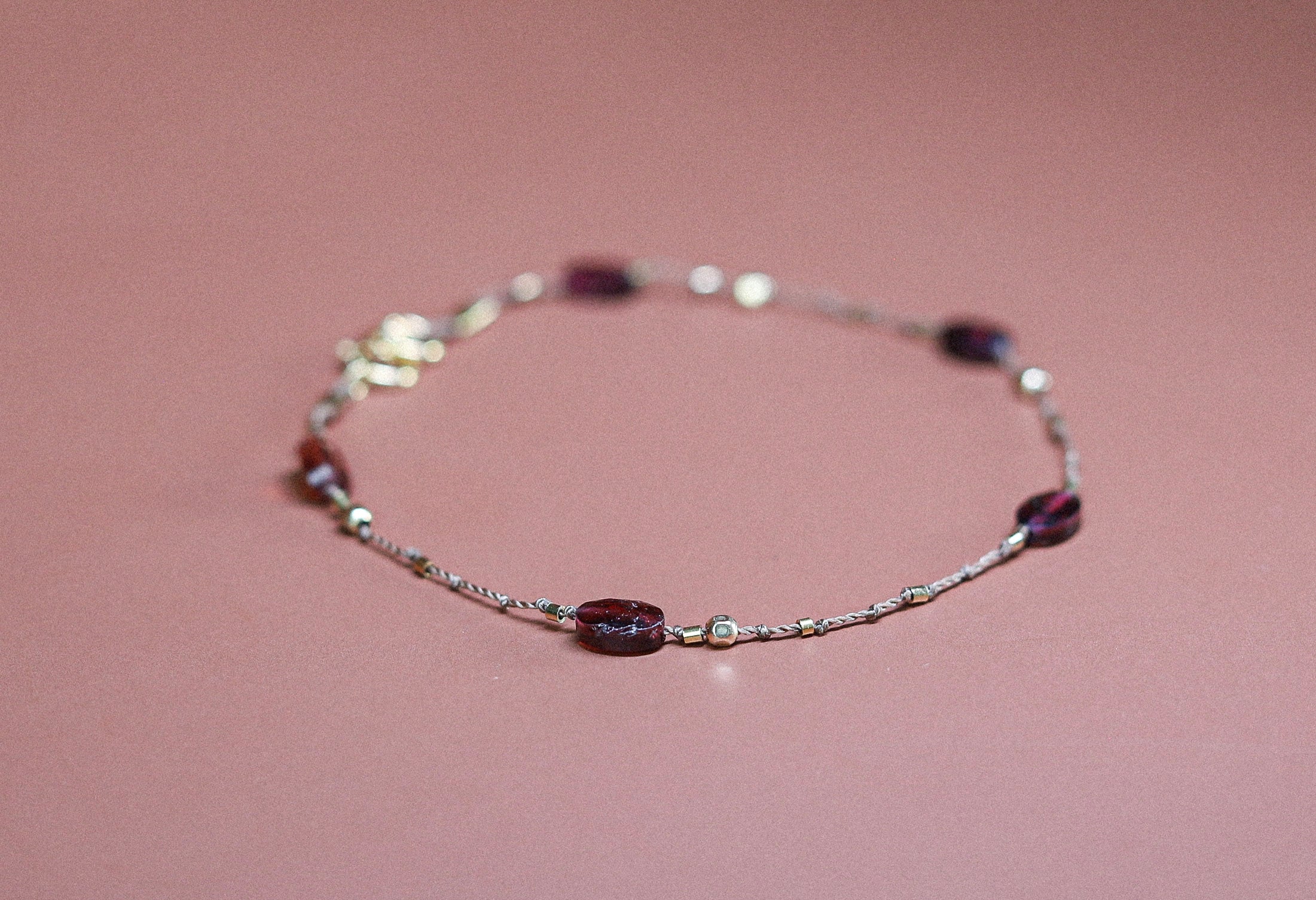 Bracelet Grenat