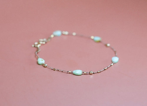 Bracelet  Chrysoprase