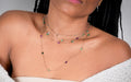 Collier Long Rubis Zoïsite