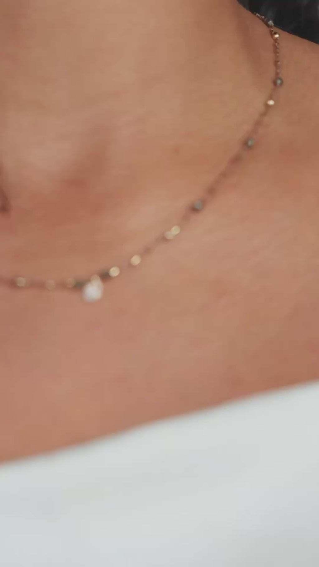 Collier Petit Coeur et Pyrite