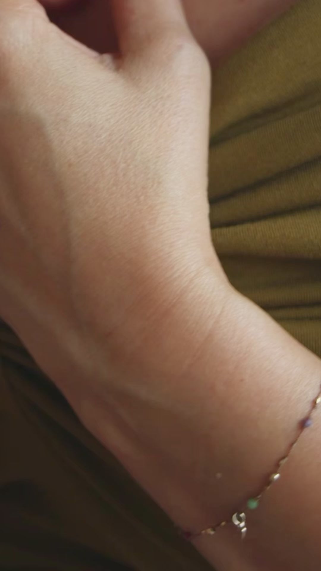 Bracelet Petit Cœur et Rubis Zoïsite